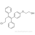 Etanol, 2- [4 - [(1Z) -4-cloro-1,2-difenil-1-buten-1-il] fenoxi] - CAS 128607-22-7